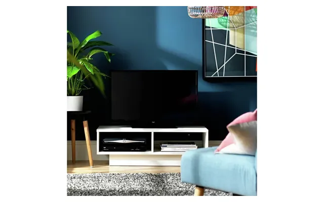 Cubes Tv Unit White Media Stand Storage Cabinet Living Room Furniture