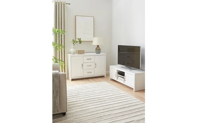 Ely 2 Piece Package 2 Door 3 Drawer Sideboard And Tv Unit White Living Room product image