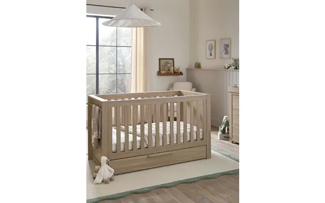 Franklin Cot Bed Natural Oak Baby Nursery Furniture