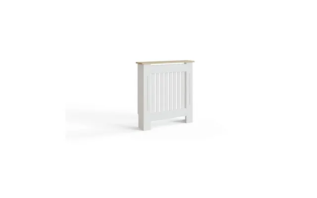 Gfw Longslow Small Radiator Cover White & Oak Easy Assembly Uk product image