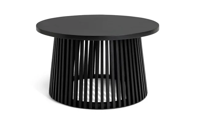 Jericho Round Coffee Table Black Modern Living Room Furniture