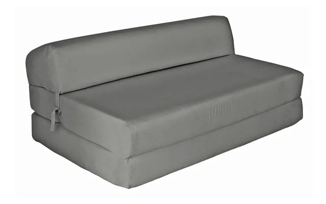 Kaikoo Small Double Fabric Chair Bed Grey Sleep Space Saver Uk