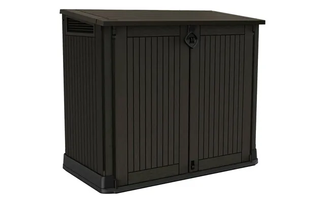 Keter Store It Out Midi 880l Garden Storage Box Brown With Lock Uk