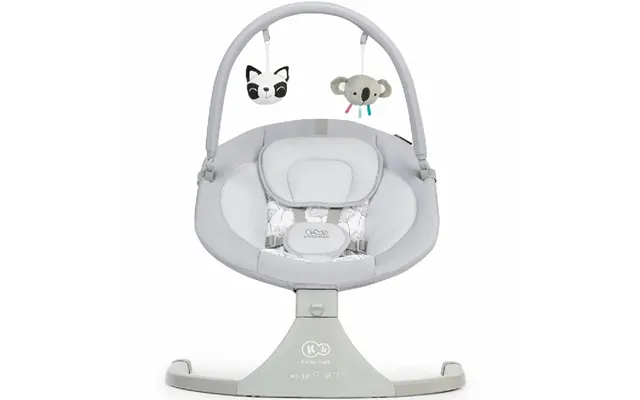 Kinderkraft Luli Cradle Bouncer Electric Rocker Grey Nursery