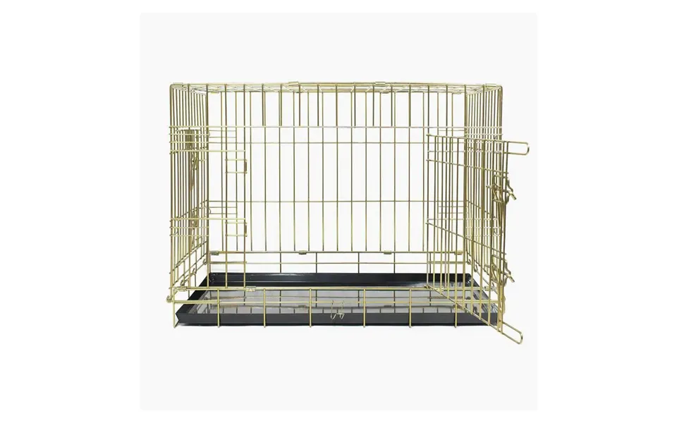 Lords & Labradors Deluxe Champagne Gold Dog Crate Xl Heavy Duty Cage
