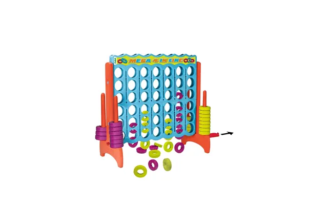Mega 4 In Line Game For Kids Adults Outdoor Indoor