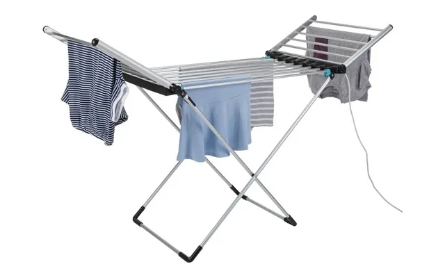 Minky Wing 12m Heated Clothes Airer With Cover Indoor Drying Rack
