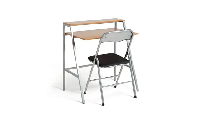 Office Desk And Chair Set Black Modern Home Office Furniture Workspace