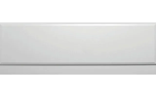 Pjh Lavari Bath Panel White Gloss Contemporary Bathroom