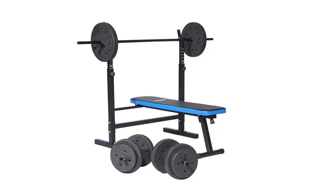 Pro Fitness Foldable Weight Bench With 50kg Weight Package Home Gym