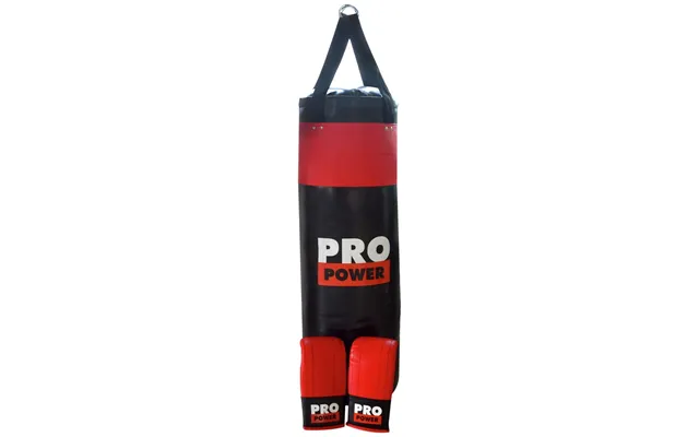 Pro Power 3ft Junior Punch Bag With Boxing Gloves Kids Training Fitness