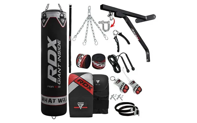 Rdx X1 17 Piece 4ft Punch Bag Set Sports Equipment Uk