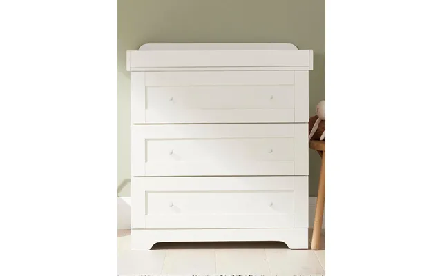 Rio Chest Changer White Baby Nursery Dresser Changing Table Storage