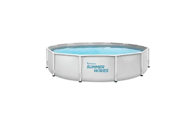 Summer Waves 12ft Round Frame Family Pool 6056l Easy Setup Durable