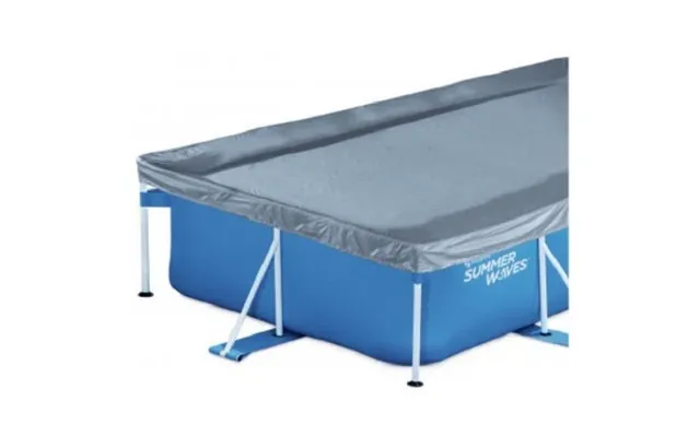 Summer Waves Rectangle Frame 15ft Pool Outdoor Garden Swimming