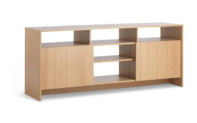 Turin 2 Door Extra Large Tv Unit Natural Easy Assembly Uk Furniture