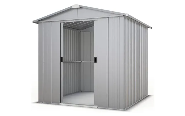 Yardmaster Metal Apex Garden Shed 6 X 4ft Secure Outdoor Storage
