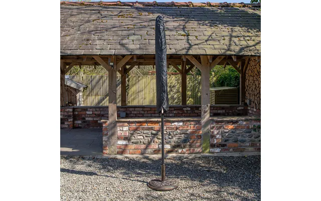 1.55m X 30cm Samuel Alexander Black Havana Heavy Duty Parasol Protective Cover