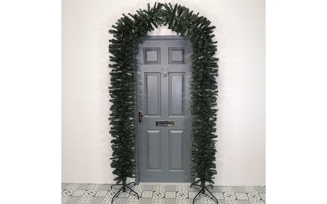 2.4m 8ft Tall Single Door Christmas Tree Arch In Green product image