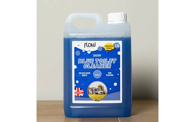 2.5 Litres Cherry Blue Toilet Waste Tank Cleaning Rinse Concentrate Fluid