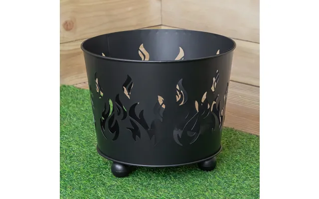 32cm Black Steel Fuego Outdoor Garden Firebasket product image