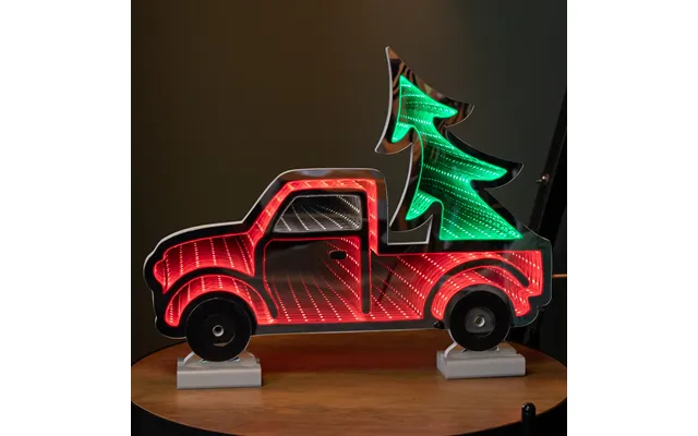 40cm Led Infinity Light Red Truck