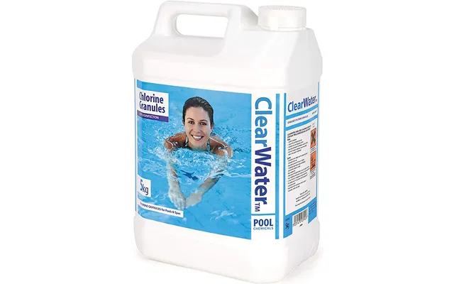 5kg Clearwater Ch0004 Chlorine Granules For Hot Tub Spa & Swimming Pool