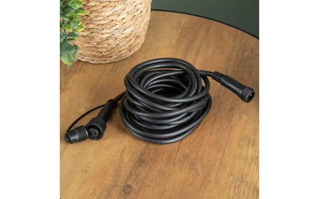 5m Black Connectable Max Extension Cable For Christmas Lights
