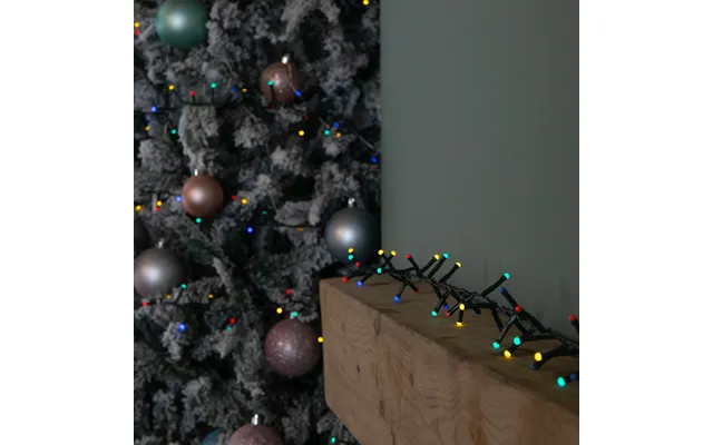 9m 360 Led Battery Operated Christmas Berrybrights String Lights In Multi-coloured