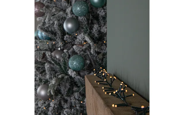 9m 360 Led Battery Operated Christmas Berrybrights String Lights In Warm White