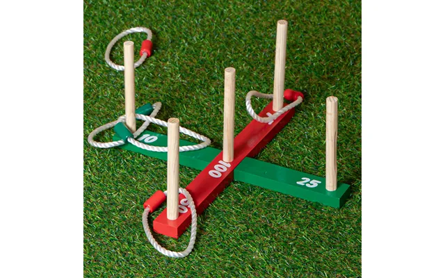 Garden Quoits Game Outdoors Fun Toy Kids Adult Grass Patio