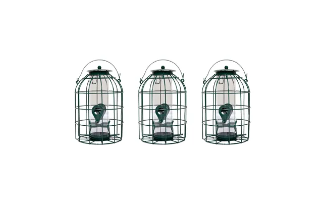 Pack Of 3 Wild Bird Seed Feeder Cage With Squirrel Guard
