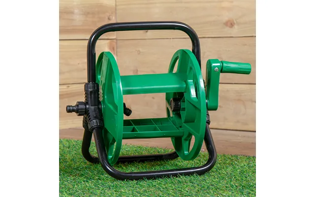 Portable Garden Hose Pipe Holder Reel - Holds Up To 30m Hose
