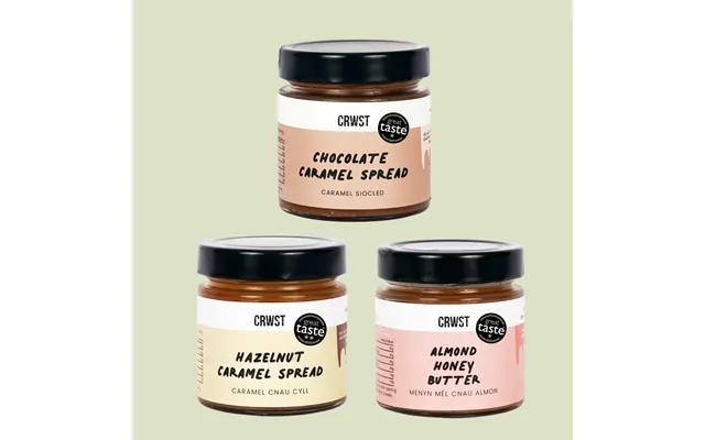 Award-winning Caramel & Nut Spread Collection Crwst