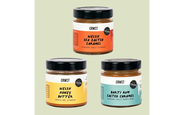 Crwst 'classic' Caramel Trio Sauces