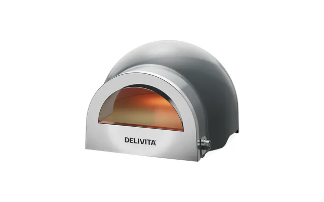 Delivita Flow Gas & Wood Fired Oven - Hale Grey