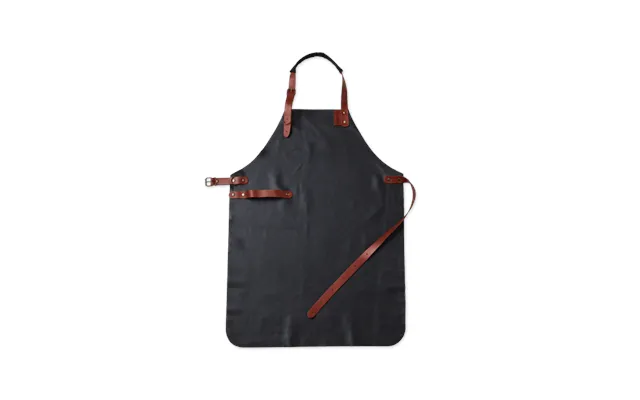 Delivita Luxury Buffalo Leather Apron For Bbq - Pizza Ovens & Cooking