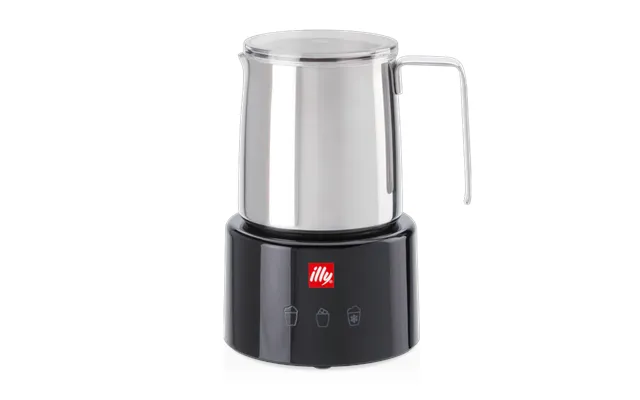 Illy Electric Milk Frother Black Or White Hot & Cold Froth Café-quality