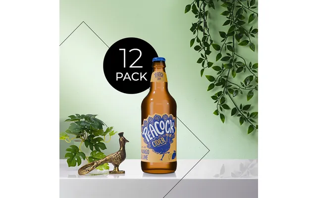 Peacock Mango & Lime Cider 12 Pack