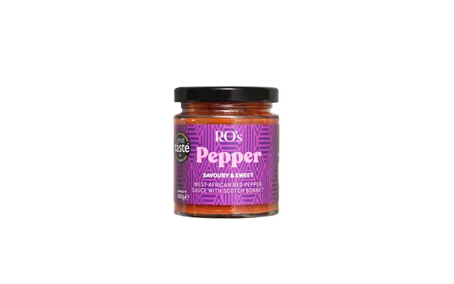 Pepper West African Pepper Sauce Red Pepper & Scotch Bonnet - 180g