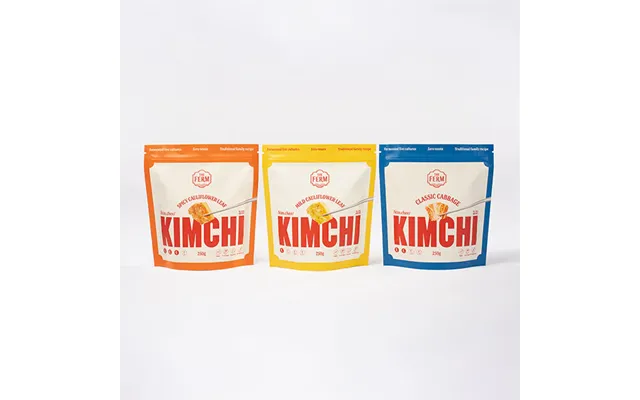 The Ferm Kimchi Bundle 3-pack Fermented Favourites