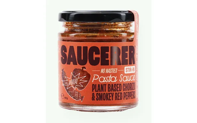The Saucerer Plant-based Chorizo & Smoky Red Peppers 190g