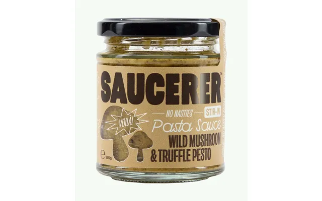 The Saucerer Wild Mushroom & Truffle Oil Pesto 190g