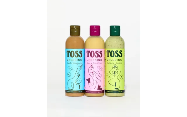 Toss The Fresh Dressing Trio 3 Signature Dressings