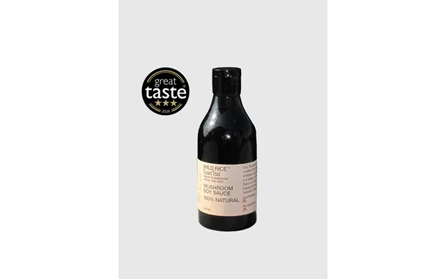 Wild Rice Mushroom Soy Sauce