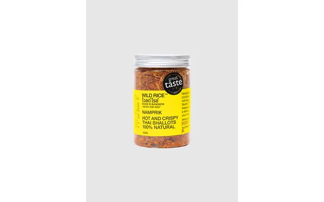 Wild Rice Thai Nam Prik Crispy Chilli Condiment