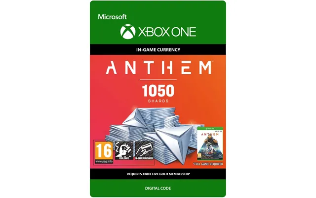 Anthem 1050 Shards Pack For Xbox One
