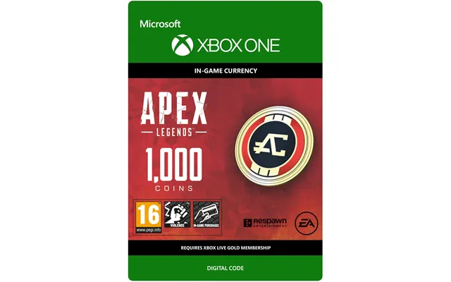 Apex Legends 1000 Coins For Xbox One