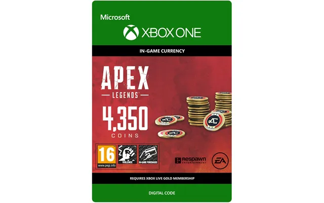 Apex Legends 4350 Coins For Xbox One
