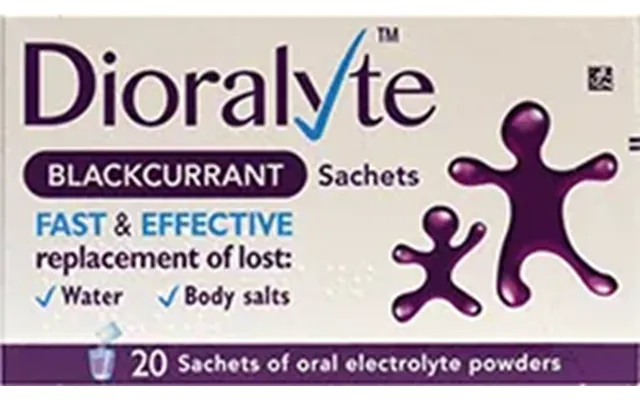 Dioralyte Blackcurrant Sachets